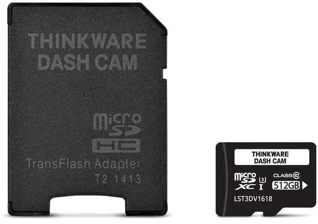 Main image of THINKWARE TWA-SMU512 UHS-I 512GB MicroSD Card, for Dash Cam, Anti-File Corruption