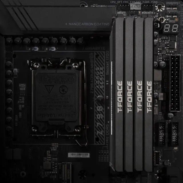 Alt view image 5 of 5 - TEAMGROUP T-Force XTREEM DDR5 Ram 48GB (2x24GB) 7200MHz PC5-57600 CL34 M-DIE Desktop Memory Module Ram for 600 700 Series Chipset XMP 3.0 Ready Black FFXD548G7200HC34ADC01