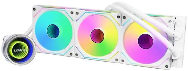 Alt view image 3 of 5 - Lian Li Galahad II Trinity SL-INF 360mm All-in-One ARGB CPU Liquid Cooler GA2T36INB