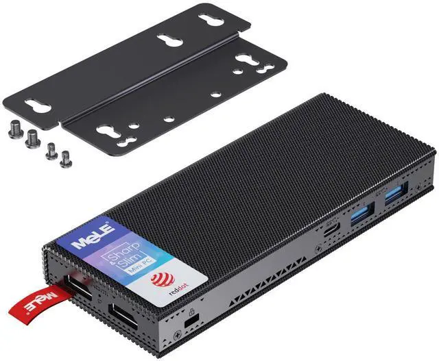 Main image of MeLE Reddot Winner PCG02 Pro Slim Fanless N100 Mini PC Stick 8GB LPDDR4x 256GB Micro Computer Stick 2X HDMI 4K WiFi 5 BT5.1 Gigabit Ethernet, Support PD3.0 Protocol, on IoT, Digital Signage, MES, WMS