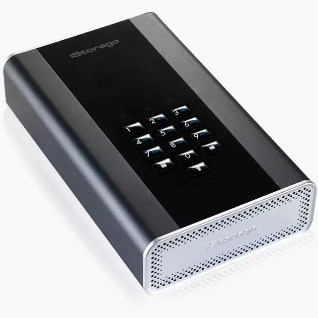 Alt view image 2 of 5 - iStorage diskAshur DT2 256-bit 2TB | FIPS Level 3 Certified | Secure encrypted Desktop Hard Drive | Password Protected