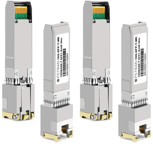 Main image of OPSTRAN 10GBASE-T SFP+ RJ-45 Copper Transceiver Module Compatible with Mellanox MFM1T02A-T 10G SFP+ 30m Cat6a/7 4 Pack