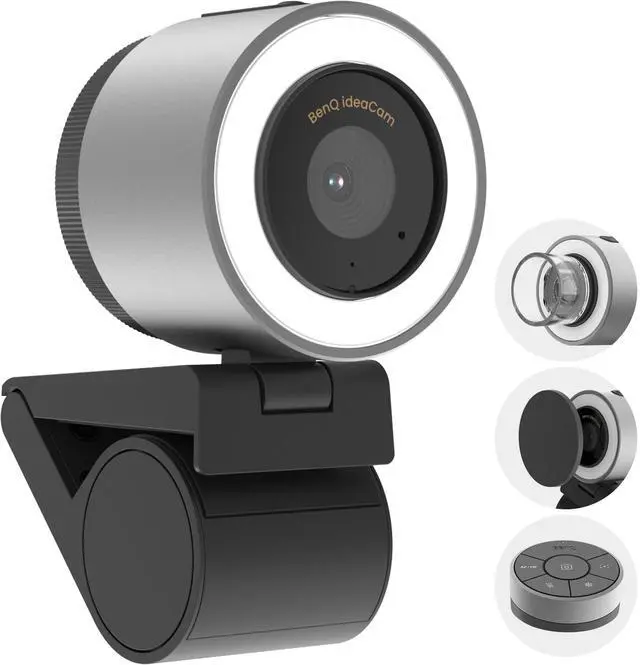 Main image of BenQ ideaCam S1 Pro: Live demo Webcam with 15x Zoom Lens, Marco Handheld Document Camera for Flexible Demonstration, Remote Work, and Product Inspection.