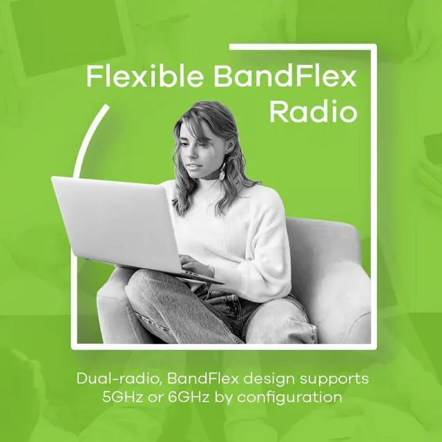 Alt view image 5 of 5 - Zyxel BE6500 WiFi 7 Dual-Radio Access Point, Dual-Optimized Antenna, Manageable via Nebula Web/App, On-Premises Controller, or Device's Local Interface [WBE510DBE]