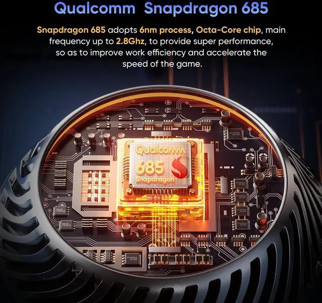 Alt view image 2 of 5 - N-one Android Tablet,Qualcomm Snapdragon 8-Core 20GB 128GB 12 inch FHD Screen, Android 14 Tablets 4G LTE SIM Cellular 2.4&5GHz WiFi 9200mAh 18W Fast Charger GPS for Work Study and Business