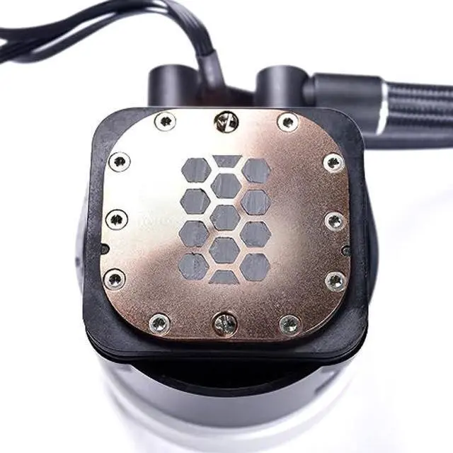 Alt view image 4 of 5 - Lian Li Galahad II Trinity 360mm All-in-One ARGB CPU Liquid Cooler - Black