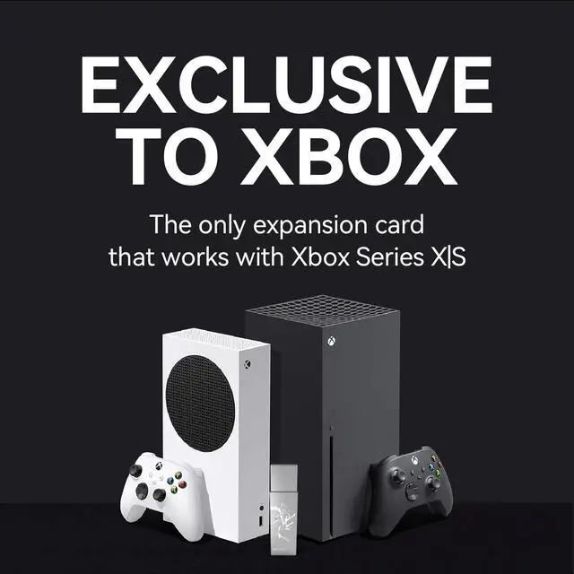 Alt view image 4 of 5 - Reletech Xbox Serie x Xbox Serie s1tb2tb Solid State Drive - nvme Storage Expansion Card SSD (Silvery, 2, TB)