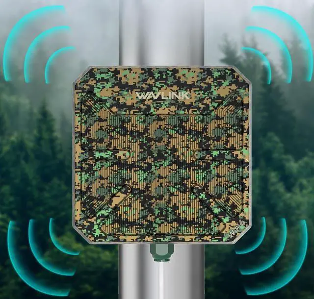 Main image of WAVLINK AX3000 Outdoor WiFi 6 Extender, Dual Band Long Range WiFi Repeater/Wireless Access Point/Router with PoE/ 3KM PtP Transmission, IP67 Waterproof, Supports Up to 256 Devices for Camping, Farm