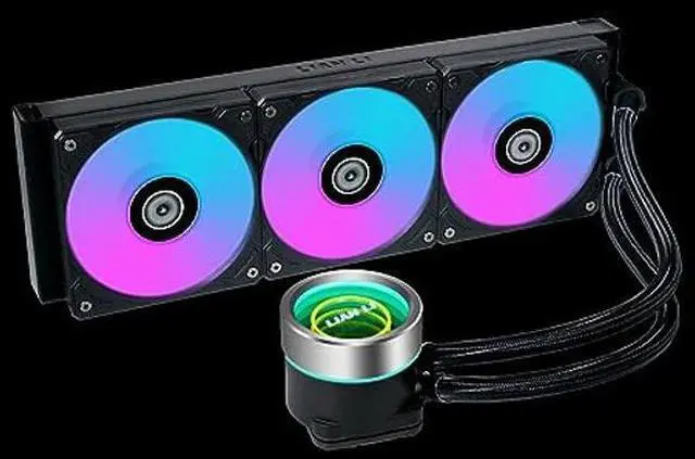 Alt view image 2 of 5 - Lian-Li Galahad II 360 Trinity SL-Inf, AIO Water Cooler, ARGB - Black