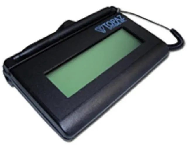 Main image of Topaz SigLite T-L460-HSB-R 1x5 LCD Signature Capture Pad