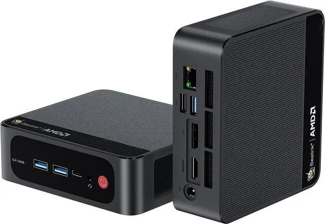 Main image of Beelink SER5 Mini PC AMD Ryzen 5 5500U Up to 4.0GHz 6C/12T,16GB RAM 500GB SSD, DP, HDMI Dual Display, 2.5G LAN, WiFi 6 BT5.2, W-11 Pro Mini Computer