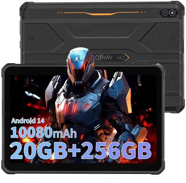 Main image of HOTWAV R10 Pro Rugged Tablet 10.1" 12000mAh Android 146GB+128GB/2TB ExpandableOcta-Core 2.4GHz16MP+8MP Dual Cam | 700 Nits Sunlight DisplayIP68&IP69K Waterproof Certified for Outdoor