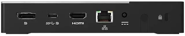 Alt view image 4 of 5 - MSI Black USB C Docking Station 2nd gen