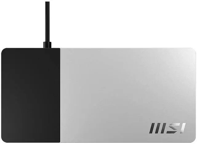 Alt view image 5 of 5 - MSI Black USB C Docking Station 2nd gen