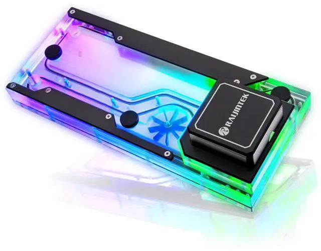 Main image of Raijintek Acheron 240 DDC RBW Distro Plate - Acrylic, D-RGB