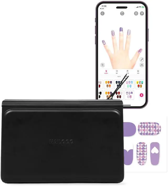Main image of NAILPOP Nail Art Printer Machine  Digital Art Design Printer with 10 Nail Sticker Paper Sheets | Wireless, Automatic NailArt Machine | Limitless Designs & Easy Navigation