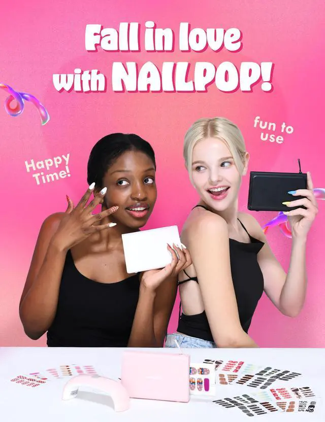 Alt view image 2 of 5 - NAILPOP Nail Art Printer Machine  Digital Art Design Printer with 10 Nail Sticker Paper Sheets | Wireless, Automatic NailArt Machine | Limitless Designs & Easy Navigation
