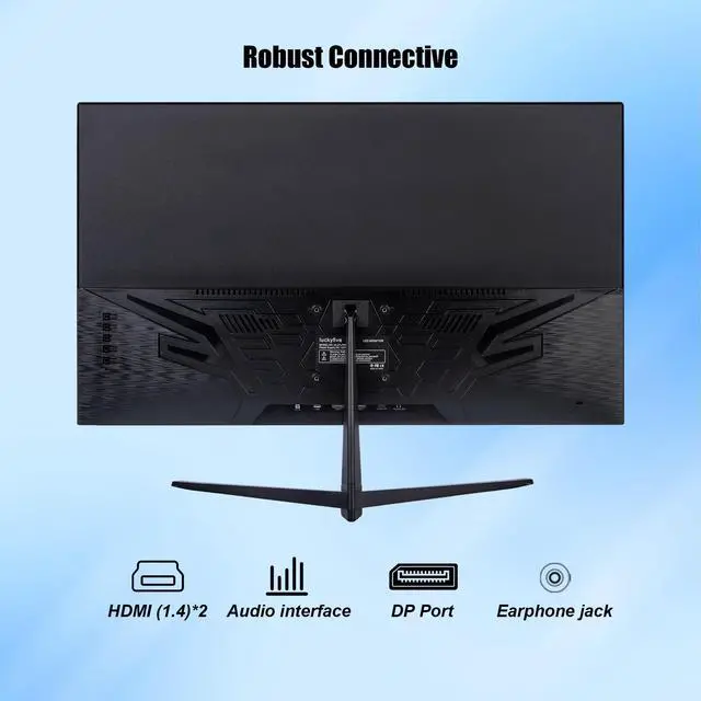 Alt view image 4 of 5 - LGLO 27 Inch 4K UHD (3840x2160) Monitor, Dual Mode 4K@60Hz/2K@144Hz, IPS Panel, Borderless Design, HDR400, 99% sRGB, Work & Gaming Monitor for Designers, Office, and PC Gaming with HDMI Display Port