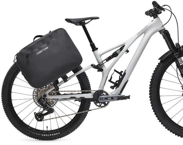 Alt view image 3 of 5 - aeroe QuickLock Urban Backpack  360° Rotation 10L Low Profile Bag  Fits 16" Standard Laptop | 100% Waterproof IP 64 | QuickLock Puck Attachment  Magnetic Buckles