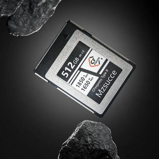 Alt view image 2 of 5 - Mzsucce CFexpress-Type B Card, Memory Card, Camera Memory Card, high-Speed Image Card, 8K HD Continuous Recording, Stable and Durable, XQD Card Upgrade, Suitable for Nikon/Canon/Panasonic (1024, GB)