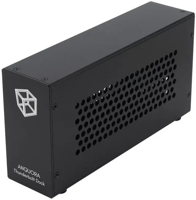 Main image of ANQUORA Thunderbolt 3 to PCIe Card Dock with one PCIe 3.0 x16 Slot, 60W Power Supply, External Enclosure for PCIe Card for Laptop/Desktop, Aluminum Alloy Housing (TD1s)