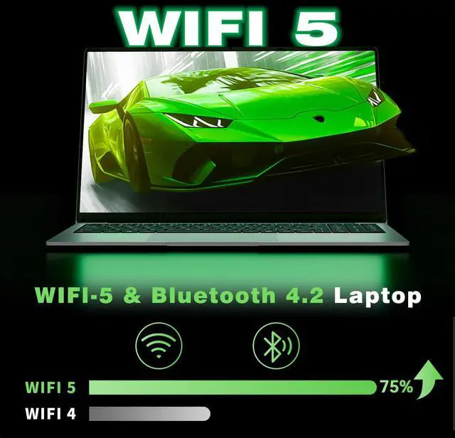 Alt view image 5 of 5 - 15.6 inch gaming laptop,N4000 Processor,8GB RAM 256GB SSD,Notebook Computers Laptops 1920x1080 Display,WiF5,Mini HDMI, win 11 pro,Laptops for Students,Business Work,gaming laptop cheap,portable gamer