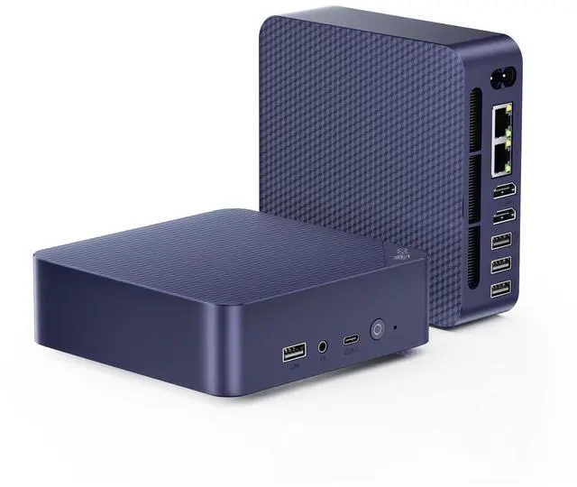 Main image of Beelink EQ14 Mini PC, Intel Twin Lake N150 (4C/4T, up to 3.6Ghz), 16GB DDR4 RAM 500GB SSD, EQ14 Mini Computer Support 4K Dual HDMI Display, WiFi6, BT5.2, Dual LAN, NAS, Low Power