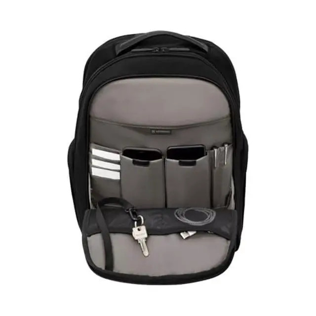 Alt view image 4 of 5 - Victorinox Altmont Professional Essentials Laptop Backpack - Tablet & Laptop Bag for Travel Accessories - Computer Backpack Includes Sleek Organizer - 24 Liters, Black