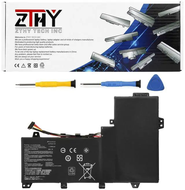 Main image of ZTHY C41N1533 Laptop Battery Replacement for Asus Q524U Q534U Q524UQ Q524UQK Q534UX Q504UQ Q504UX Q534UXK Q534UX-BHI7T19 ZenBook Flip UX560UQK UX560UQ UX560UX UX560UX-FJ020R 15.2V 52Wh 3340mAh