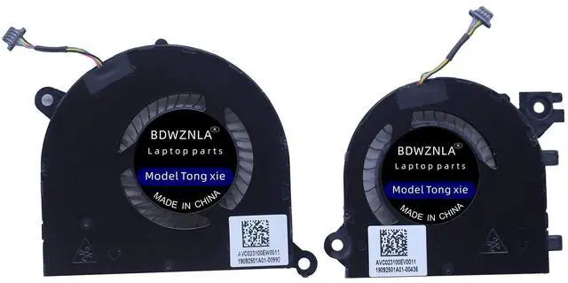 Main image of BDWZNLA New Laptop CPU and GPU Cooling Fan for Lenovo Yoga S940-14IWL S940 5F11B22383 AVC023100EV0011 19092501A01 Y001 DC5V 0.50A