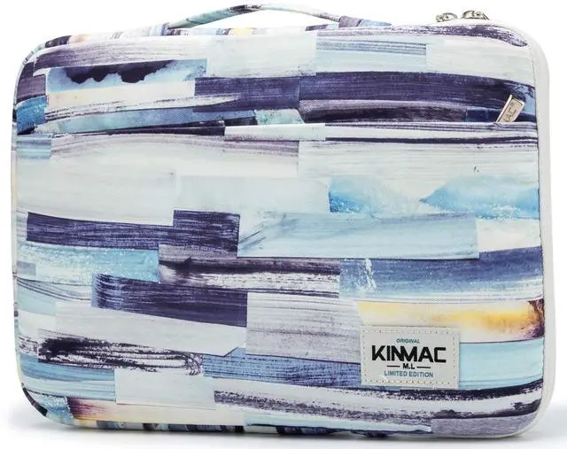 Main image of Kinmac 360° Heavy Duty Protective Laptop Computer Sleeve case Bag Cover with Handle for MacBook Pro 14 inch,14 inch-14.4 inch HP Lenovo Dell ASUS Acer Laptop (Color Stripe)