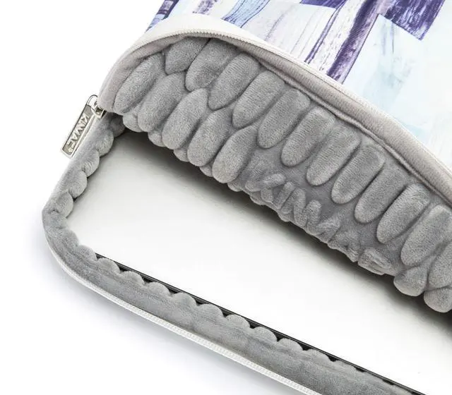 Alt view image 3 of 5 - Kinmac 360° Heavy Duty Protective Laptop Computer Sleeve case Bag Cover with Handle for MacBook Pro 14 inch,14 inch-14.4 inch HP Lenovo Dell ASUS Acer Laptop (Color Stripe)