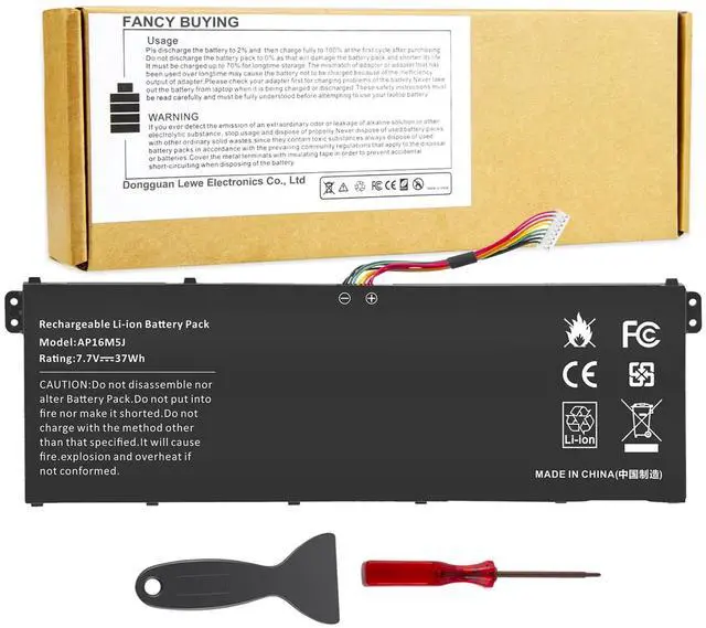 Main image of Fancy Buying AP16M5J Laptop Battery for Acer Aspire 1 A114-31 A114-32 Aspire 3 A314-31 A314-32 A314-41 A315-21 A315-21G A315-22 A315-31 A315-32 A315-33 A315-41 A315-51 A315-53 A315-53G 2ICP4/80/104