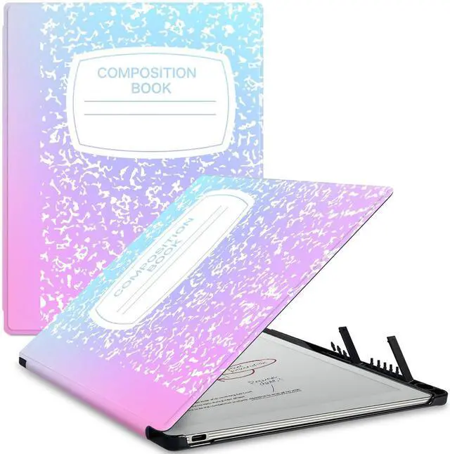 Main image of Aippdo Case for Remarkable Paper Pro Tablet 11.8" (Released in 2024), Hard Back Shell Protective Book Folio Cover with Built-in Pen Holder, with Auto Sleep/Wake Function.