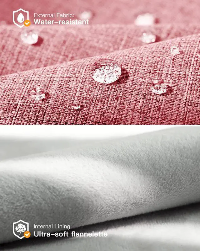 Alt view image 4 of 5 - Inateck 360° Protective Laptop Bag Case with Accessory Pocket, Compatible with 14-inch MacBook Pro/Max M5 M4 M3 M2 M1 2021-2025, Red