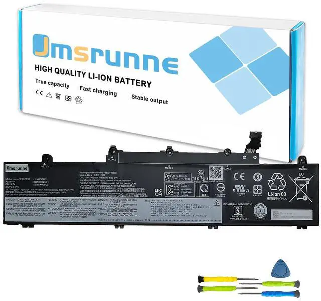 Main image of Jmsrunne L19M3PD5 45Wh Laptop Battery Replacement for Lenovo Thinkpad E14 Gen 3 20Y7 20YD 20YE/E14 Gen 2 20T6 20TA /E15 Gen 2 20T8 20TD L19C3PD5 L19L3PD5 L19D3PD5 SB10X02597 SB10X02605 11.1V