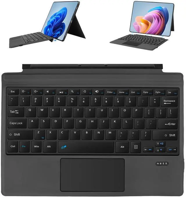 Main image of FERRISA Wireless Bluetooth Keyboard for Microsoft Surface Pro 7/6/5/4/3, Ultra-Slim Keyboard Cover with Touchpad, Strong Magnetic Attachment, Long Battery Life