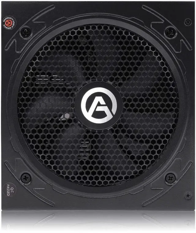 Alt view image 4 of 5 - Power Supply 550W 80+ Bronze Certified PSU (ARESGAME, AGW550)