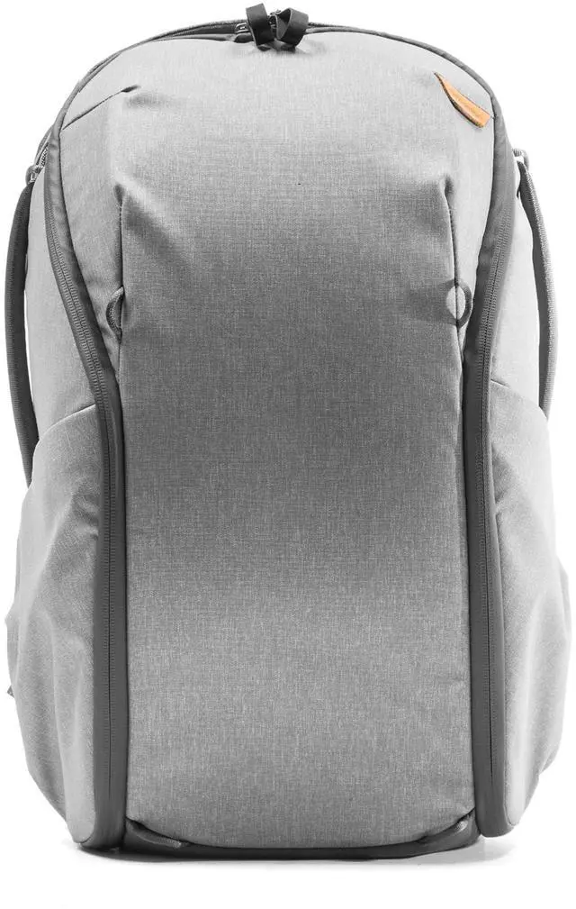 Main image of Peak Design Everyday Backpack Zip 20L, Ash, 270-Degree Zip, Dual Side Pockets, FlexFold Dividers, Fits 15" Laptop, For Camera Carry, Daily Commutes or Travel, Versatile Backpack for Men and Women