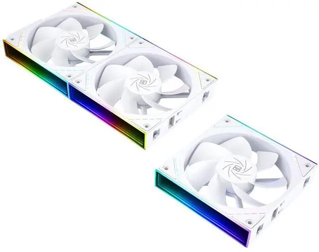 Main image of Thermalright TL-M12QRW X3 Case Fan-120mm Quiet,Wireless Splicing Building Block CPU Fan Reverse,Infinity Mirror ARGB Lighting Effects,New Power Chip Module Simplifies Wiring Management