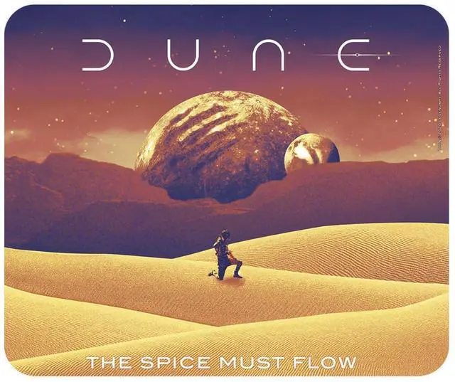 Alt view image 2 of 5 - ABYSTYLE Dune Atreides vs. Harkonnen Heat-Change Coffee Mug 16 Oz. & The Spice Must Flow Mousepad Movie Drinkware Merch & Accessories Bundle