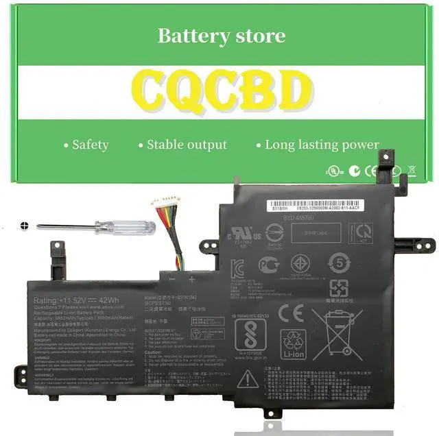 Main image of B31N1842 Laptop attery For ASUS VivoBook 15 F513 M513 K513 S513 X513 S15 S531F For Asus VivoBook S15 S531FL S531FA K531FA K513EQ KM513UA X531FA-2S X531FL K531FA K531FL V531FA V531FL S530FA S5500FL