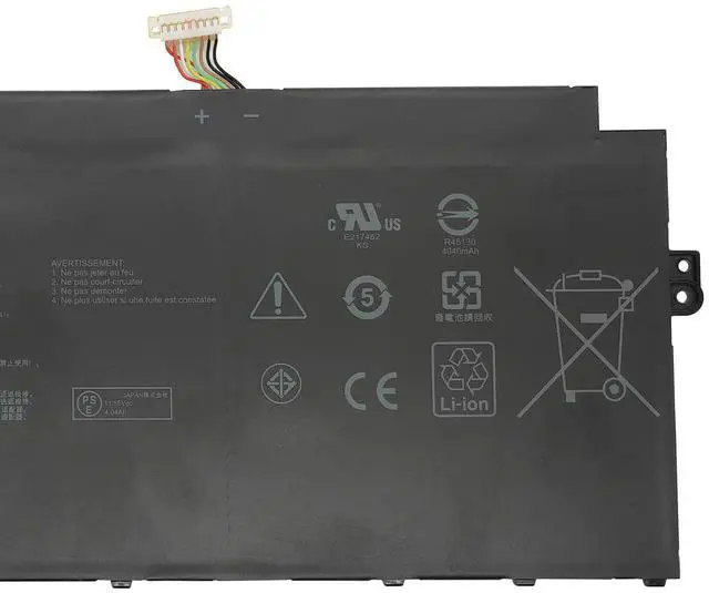 Alt view image 4 of 5 - FCZFCZ C31N1824-1 Battery 48Wh 4160mAh Replacement for ASUS Chromebook C425 C425T C425TA Chromebook Flip C433 C433T C433TA Series 0B200-03550000 3ICP3/91/91 11.55V