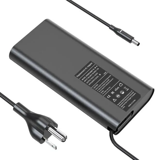 Main image of 130W AC Adapter Laptop Charger Replacement for Dell XPS 15 7590 9530 9550 9560 9570 Precision M3800 M2800 5510 5520 5530 5540 Ins piron 7347 7348 7459 HA130PM130 0V363H 06TTY6 Power Supply Cord