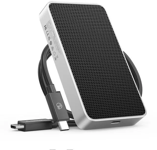 Main image of ORICO 80Gbps M.2 NVMe SSD Enclosure, Compatible with Thunderbolt 5/4/3/USB4 Interface, Fanless Silent Cooling, Supports M-Key 2280 NVMe SSDs for High-Speed Data Transfer on Mac/PC(Without SSD)-X50 Pro