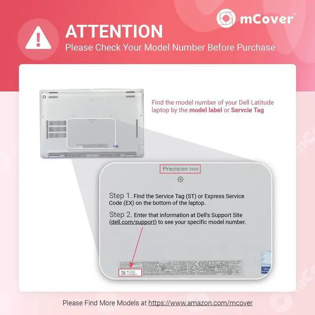 Alt view image 3 of 4 - mCover Case Compatible for 20212025 15" Dell Precision 3560/3570 / 3580/3590 & Latitude 5520/5530 / 5540/5550 Series Windows Notebook PC (NOT Fitting Any Other Dell Models) - Aqua