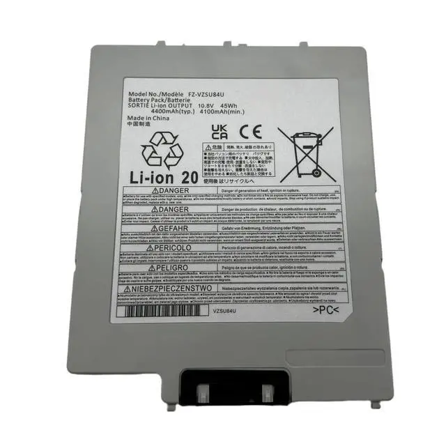Alt view image 3 of 5 - ENHONGFENG FZ-VZSU84U Laptop Battery Replacement for Panasonic Toughpad FZ-G1 Series FZ-VZSU84R FZ-VZSU84UR FZ-VZSU84A2U FZ-VZSU84A2K FZ-VZSU84A2R 807231-001 FZ-VZSU84AU FZ-VZSU84K FZ-VZSU89U