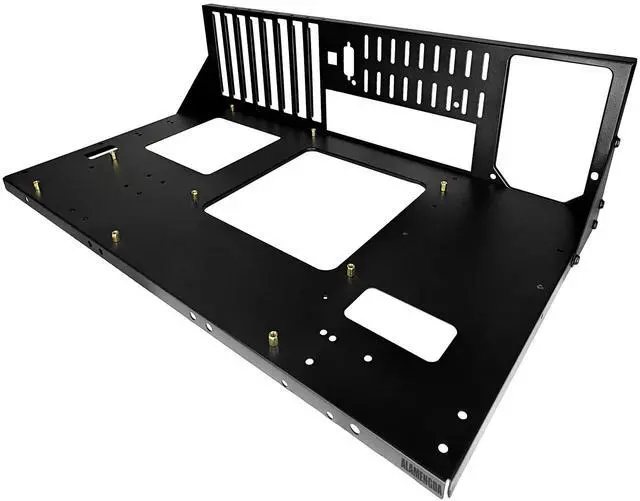 Alt view image 2 of 5 - ALAMENGDA DIY Pc Test Bench, Open Chassis Case Rack for ATX/M-ATX/ITX Motherboards,Widely Body Heat Dissipation Design Open Air Pc Case, SSD Motherboards Accessories (2)