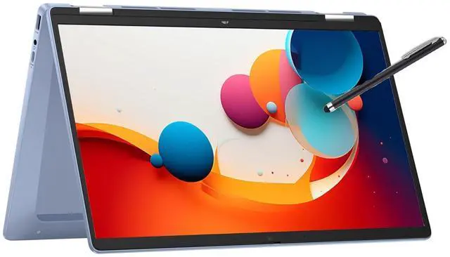 Main image of HP 2025 Convertible 2-in-1 Chromebook 14" Touch FHD Intel 4-Core up to 3.40GHz 4GB Ram 64GB Storage 4K Graphics Super-Fast WiFi Chrome OS Pen (Blue)