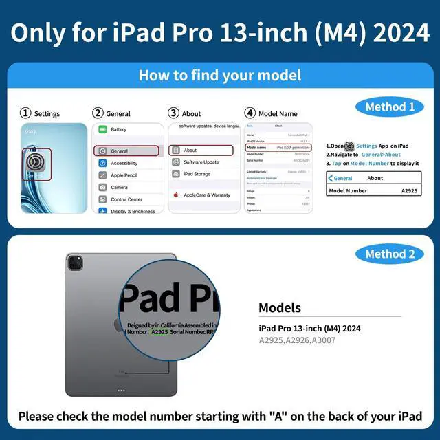 Alt view image 2 of 5 - molosicars Case with Keyboard for iPad Pro 13-inch 2024 (M4) - Transparent Protective Case with Pencil Holder, 7-Color Backlit Wireless Keyboard, 360° Rotating Stand & Tech Style Transparent Black